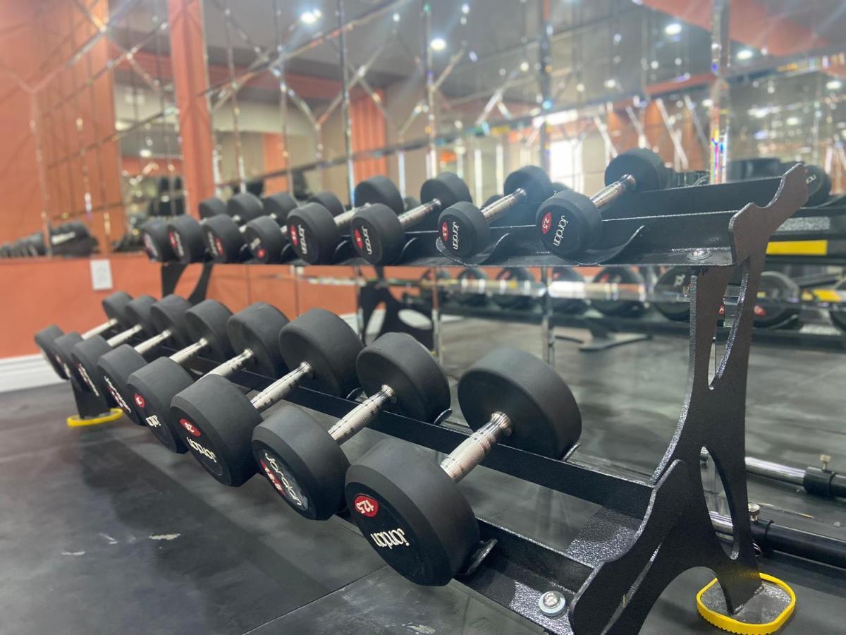 La Vela Hue Hotel Kültér fotó Dumbbells on a rack